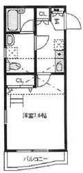 所沢駅 徒歩15分 2階の物件間取画像